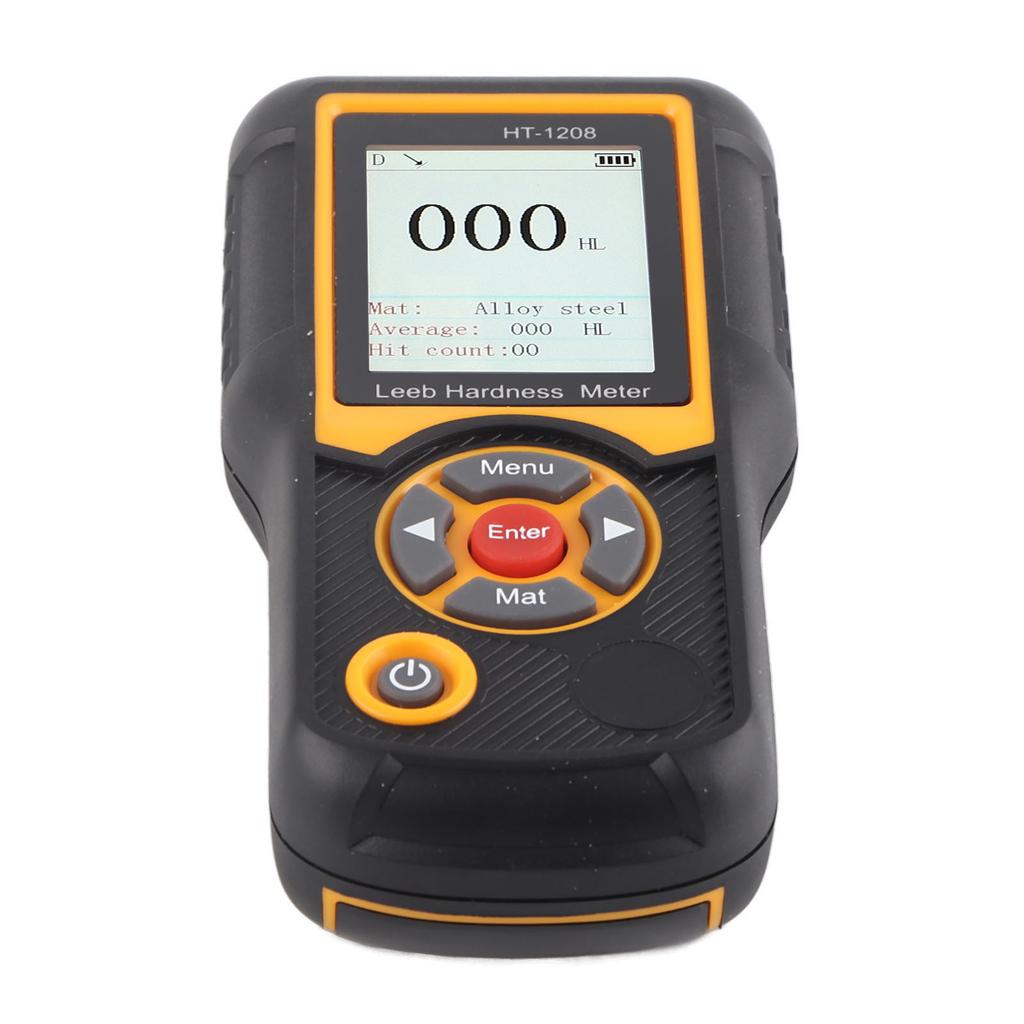 Digital Hardness Tester ABS High Accuracy Hardness Meter Durometer Scale with TFT Color Screen HT 1208