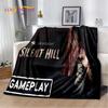 Мягкое плюшевое одеяло с фильмами ужасов Silent Hill, фланелевое одеяло для гостиной, спальни, кровати, дивана, чехол для пикника