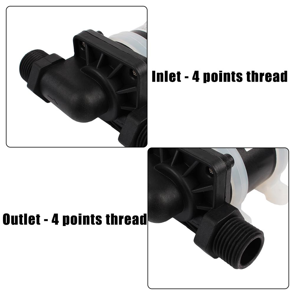 Водонагреватель для душа, подогрев пола, насос повышения мощности, бесщеточный солнечный двигатель, водяной насос, микропогружной водяной насос, постоянный ток 12 В 24 В