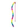 1PC Funny Cat Toy Caterpillar Cat Teaser Wand Interactive Toys   Feather Colorful Rod Teaser Wand Pet  Supplies