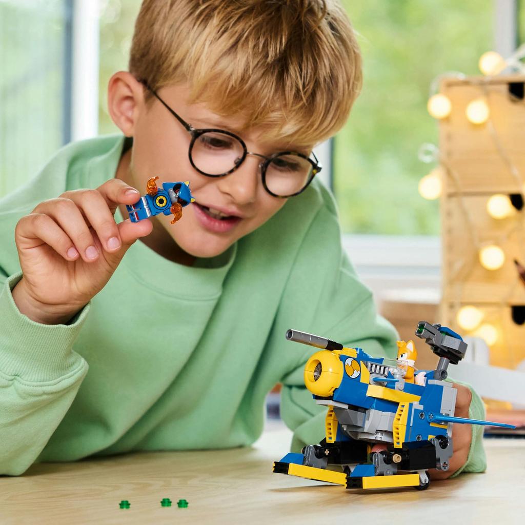 LEGO Sonic the Hedgehog Cyclone vs Metal Sonic Игрушка Подарок на День Рождения Блок Мальчики Девочки Игра 77002