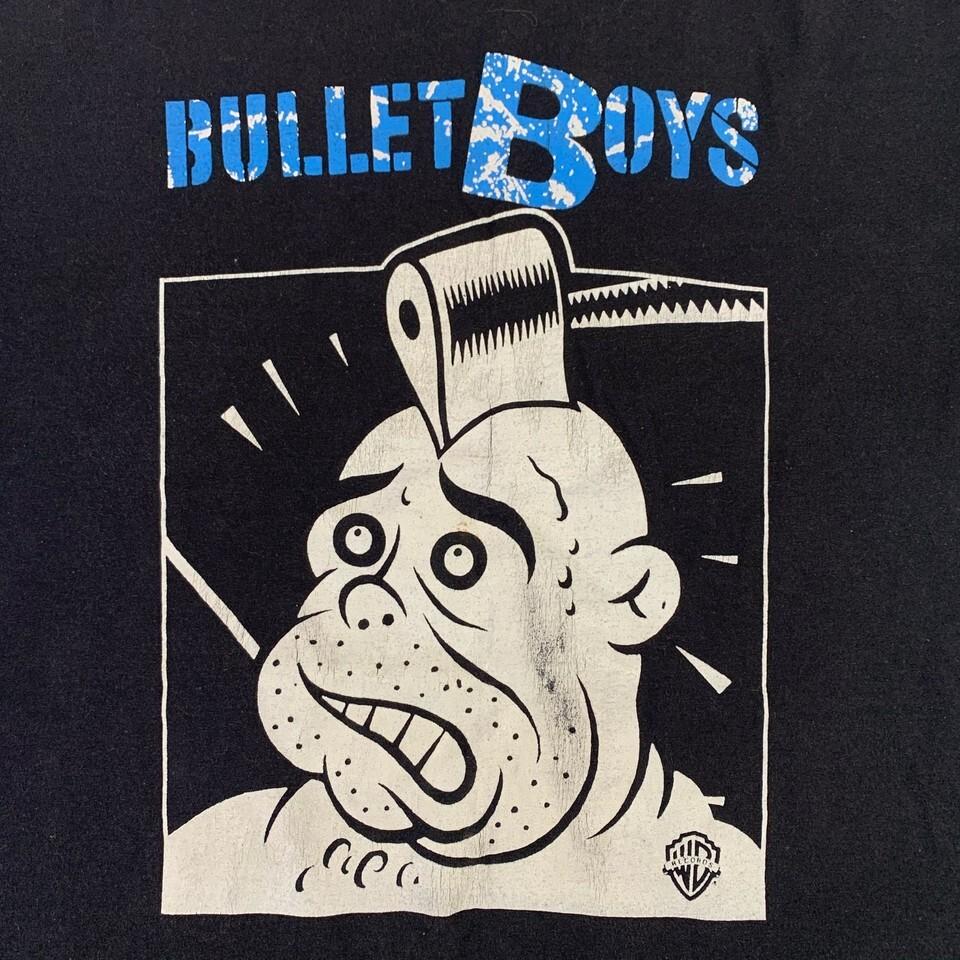 Винтажная футболка BulletBoys Warner Brothers Подарок для фанатов Черная Все размеры Унисекс
