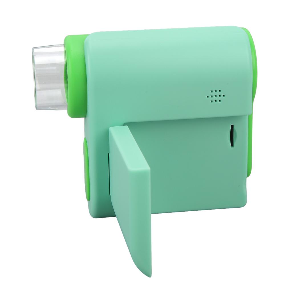 Kids Microscope Camera 2in Screen 1000X Magnification Adjustable LED 1080P Photo Video Handheld