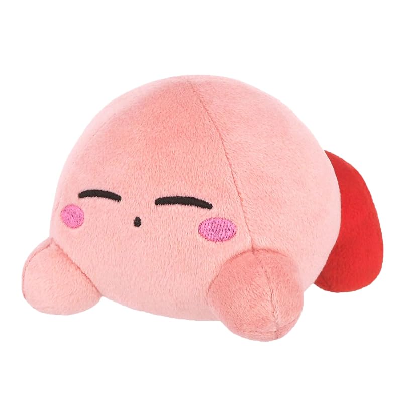 Sanei Boeki Коллекция Kirby ALL STAR Kirby (S) Плюшевая игрушка спящая W15×D10×H10см KP43