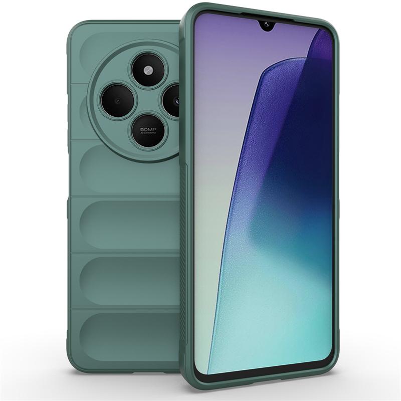 Shockproof Phone Case For Xiaomi Poco C75 Case Anti-Slip Silicone Full Edge Back Cover For Poco C75 Case For Poco C75 6.88 Inch