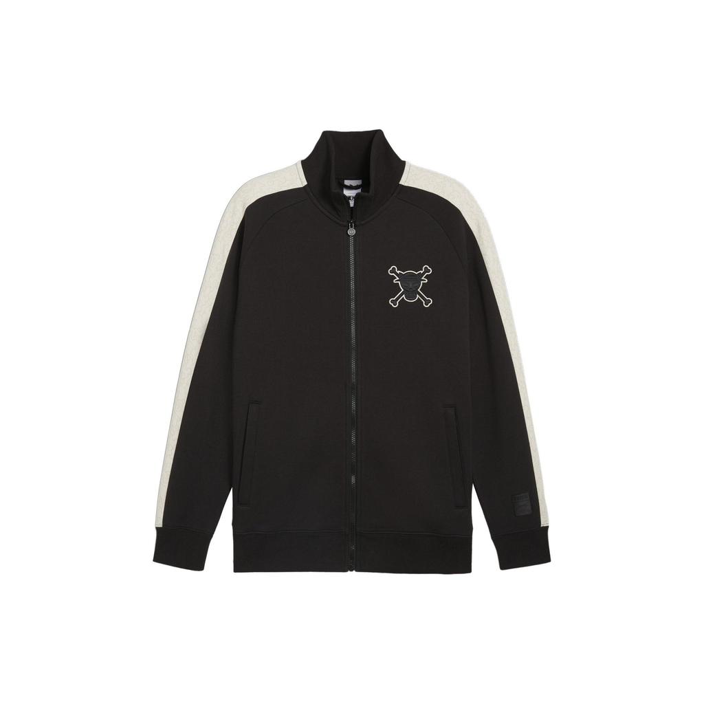 Puma X One Piece Embroidered Logo Stand Collar Long Sleeve Jacket Men Jacket Black 624667-01
