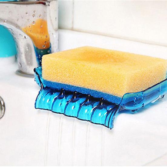 Пластиковая ванная комната, кухня, водопад, слив, мыльница, держатель для губки, всасывающий инструмент