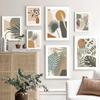 Abstract Leaves Wall Art Boho Canvas Painting Nordic Posters And Prints Monstera Palm Simplicity Wall Pictures Living Room Decor