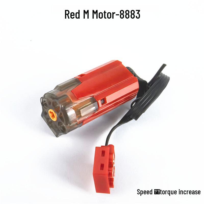 STEM Power Tech MOC Building Blocks: Smart Motor & Programming Toy