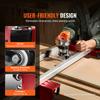 VEVOR Router Sled, 152 cm(60 inches), Portable and Easy to Adjust Slab Flattening Jig, DIY Woodworking Router Sled for Flattening Slabs