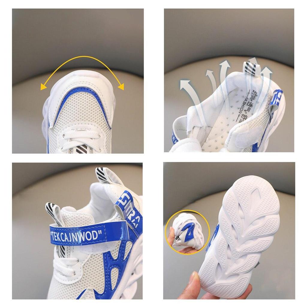 Детская светящаяся обувь со светодиодной подсветкой, детские светящиеся кроссовки, светящиеся кроссовки для мальчиков, детские кроссовки с дышащей сеткой, размеры 21-30