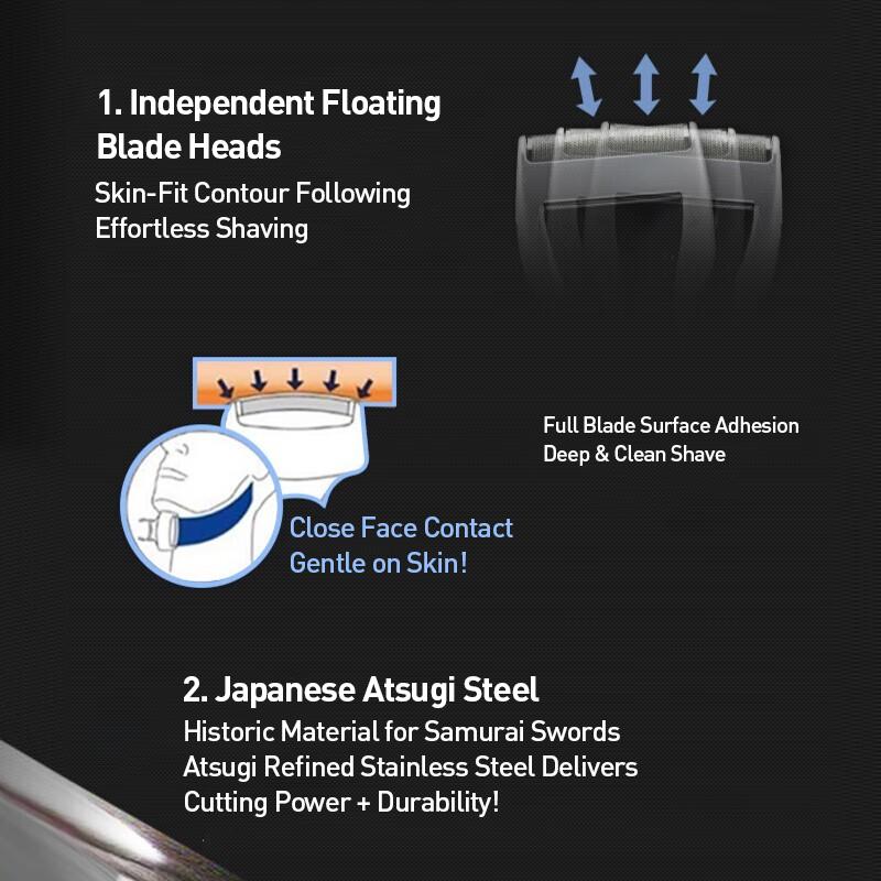 Panasonic Портативная бритва для сухого/влажного бритья ESB383-S