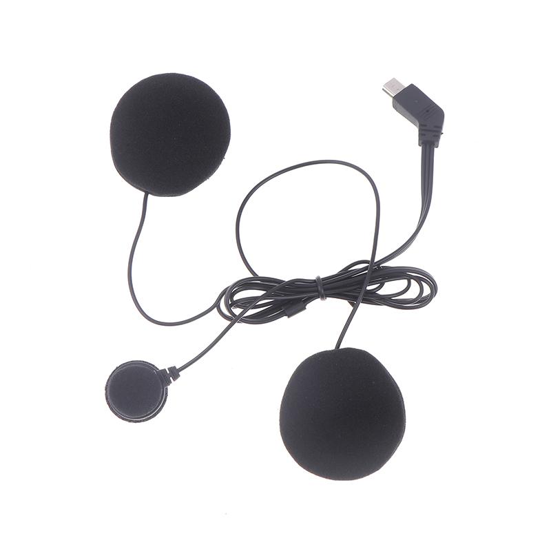 Гарнитуры для шлема с микрофоном Мотоциклетный шлем Звуковая гарнитура для внутренней связи с микрофоном