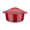 GSW Cast Iron Saucepan 24 Cm - 4.0 Liters RED SHADOW