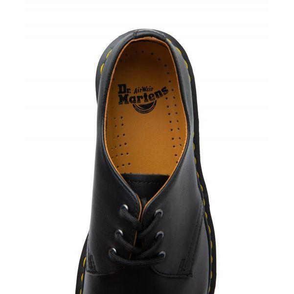 Dr. Martens Черные кроссовки унисекс из кожи наппа 1461 11838001