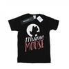 Girls Minnie Mouse Moon Silhouette Cotton T-Shirt