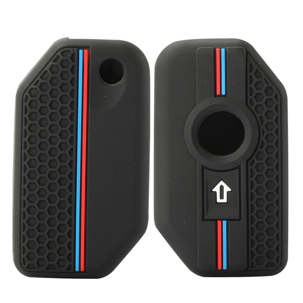 Silicone Motorcycle Key Case Cover FOB for BMW R1250GS R1200GS C400gt F750GS F850GS K1600B K1600GT R1200RS R1200RT F900R F900XR