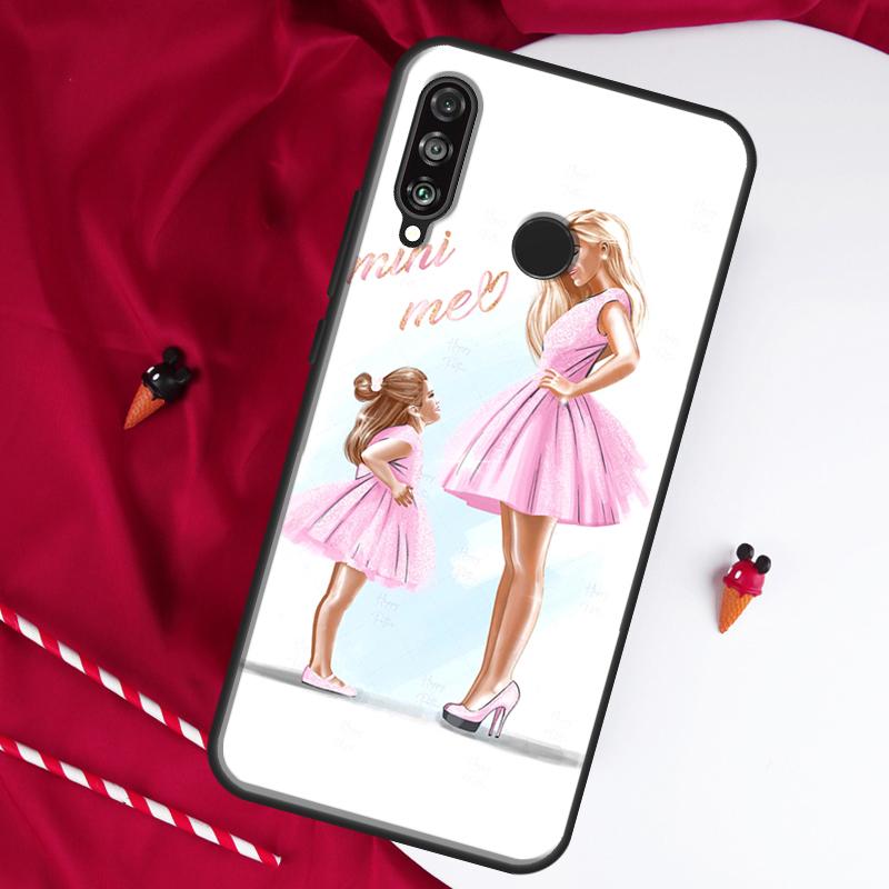 Супермама Девочка Сын Дочь Для Huawei Nova 9 SE 10 5T Y90 Y70 Y60 Y61 Y91 Y72 12i 12s 11i P60 Pro P20 P30 P40 Lite Чехол