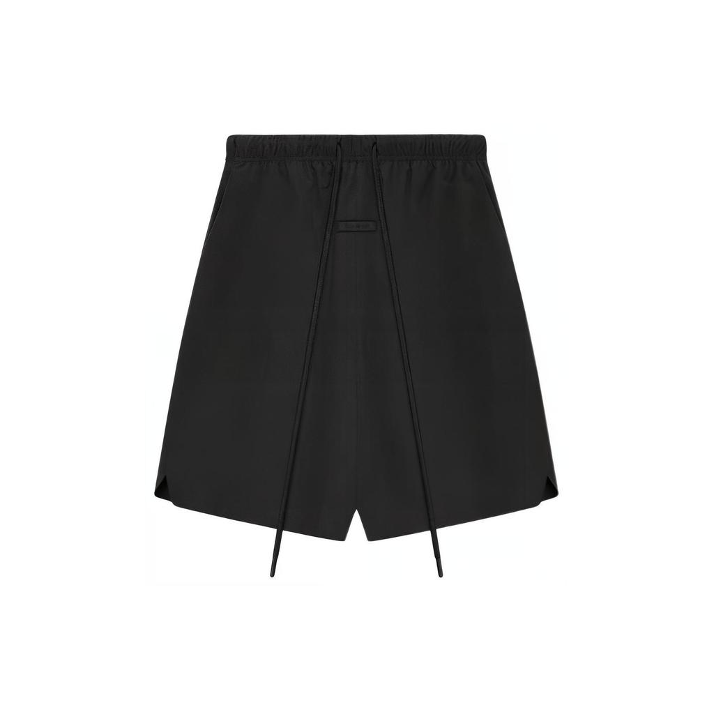Fear of God Essentials Шорты Ньон Свободного кроя Черные Мужские Низ 160SP244124F