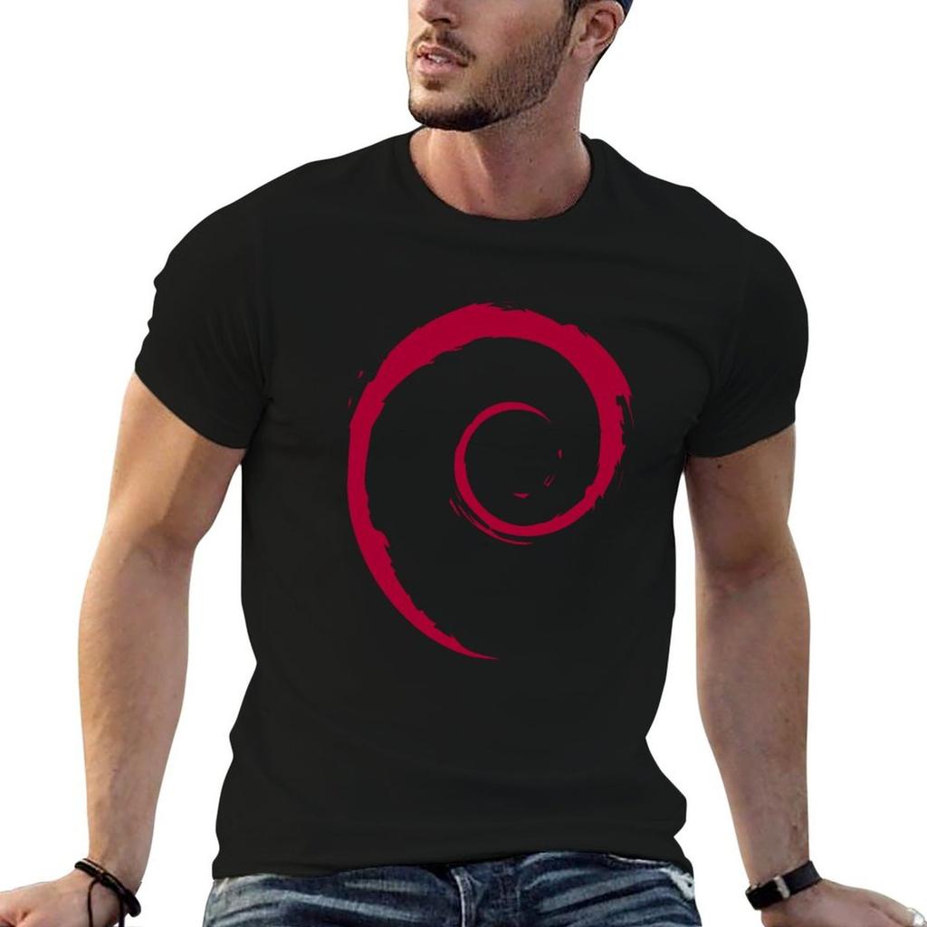 Debian T-Shirt Casual Short Sleeve Top