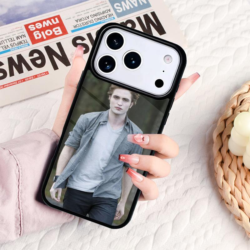 Чехол для телефона Сумерки Эдвард Каллен для IPhone 17 16e 15 14 13 12 11 Pro Max Air Mini Мягкий защитный чехол