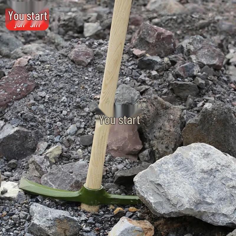 Junshi Outdoor Forged Steel Pickaxe
