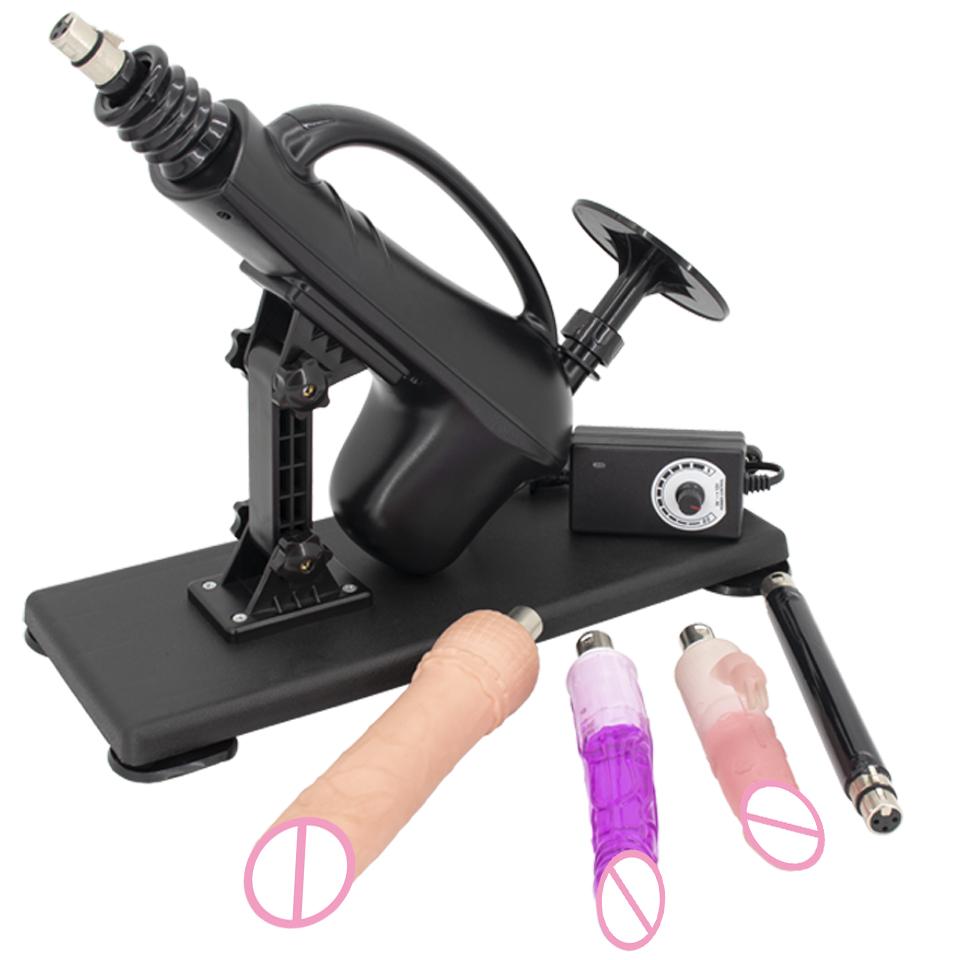 Портативная автоматическая секс-машина с различными дилдо для женской мастурбации, насос для пары, уникальная секс-игрушка