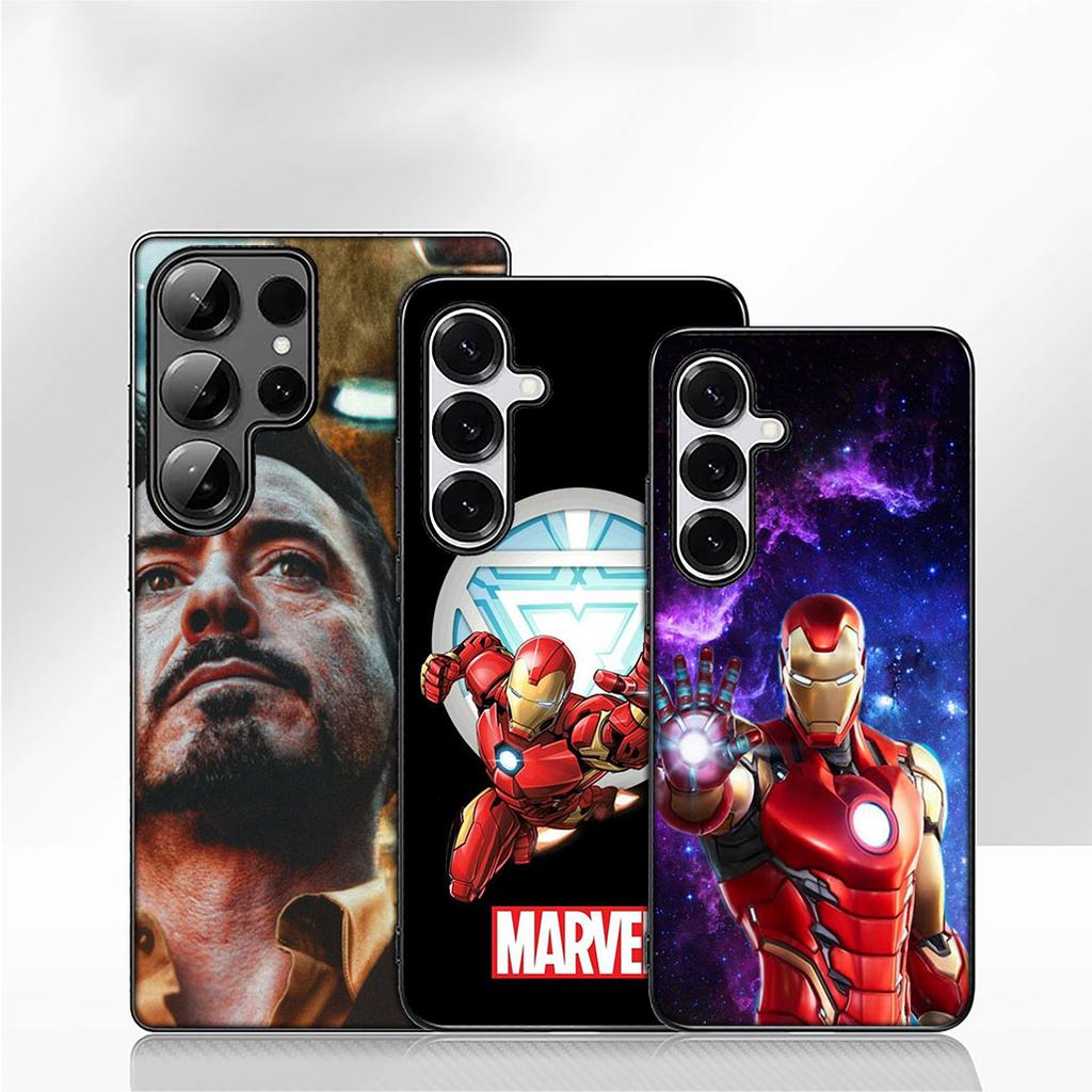 IronMan Marvel Iron Man Phone Case for Samsung Galaxy A55 A54 A25 A36 A17 A26 A35 A33 A34 A14 A37 S8 S9 S20 S21 FE S10 Plus