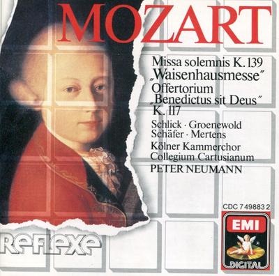 КОМПАКТ-ДИСК МОЦАРТ; NEUMANN - Мессы / Литургические произведения CDC7498832 EMI Digital 1989 Европа Классика Б/У