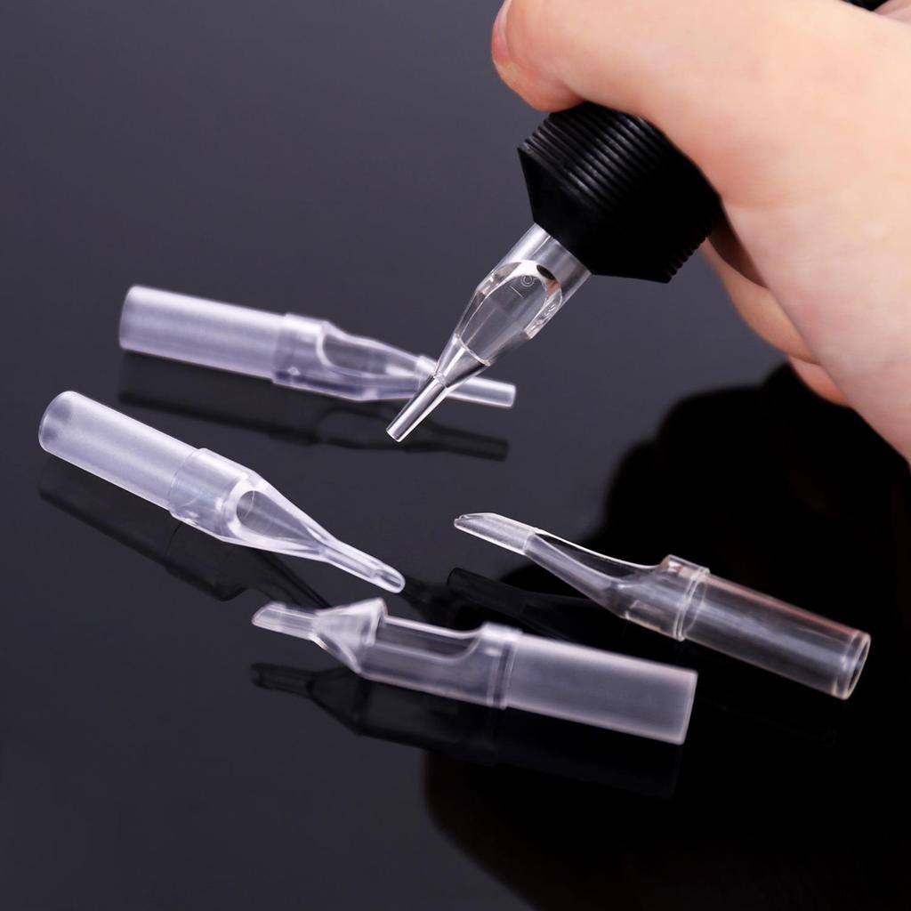 Black Bird Transparent Needle Tip Tattoo Nozzle RT/MFT - Disposable Auxiliary Supplies