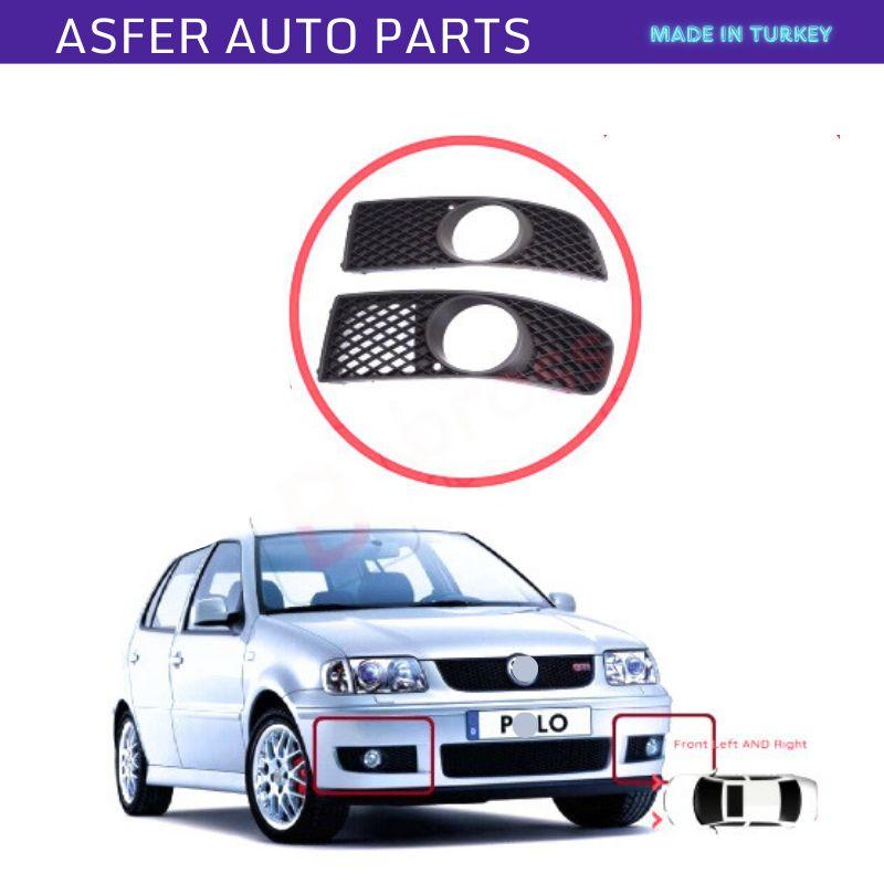 Рамка противотуманной фары правая левая 2 шт. комплект для Polo Mk3 6N2 1999-2002 OEM 6N0853666C 6N0853665C