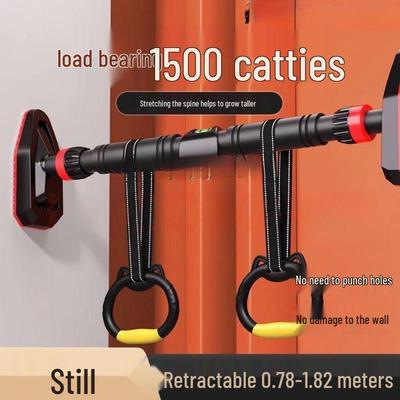 Настенный турник для взрослых и детей – телескопическая конструкция для одного/двух человек.