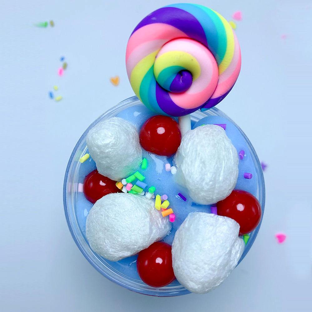 Мягкие леденцы на палочке, игрушки для детей, резиновые слизи Lizun, антистрессовые игрушки, динамический песок для игрушек для сжатия