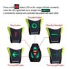 Wireless LED Turn Signal Cycling Vest with Remote Control