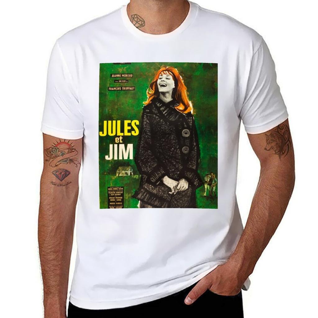 Jules et Jim TShirt Creative Graphic Tee Shirt