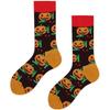 Halloween Pumpkin Mid-calf Socks, Couple Socks for Men and Women, Long Socks
