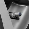 4Pcs Aluminum Alloy Car Tire Valve Caps for Volvo XC60 XC90 XC40 S90 S60 Anti-dust Wheel Valve Stem Cover Exterior Accessories