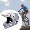 Bicycle Accessories: Full Face Helmet Designed for Mountain And Road Use