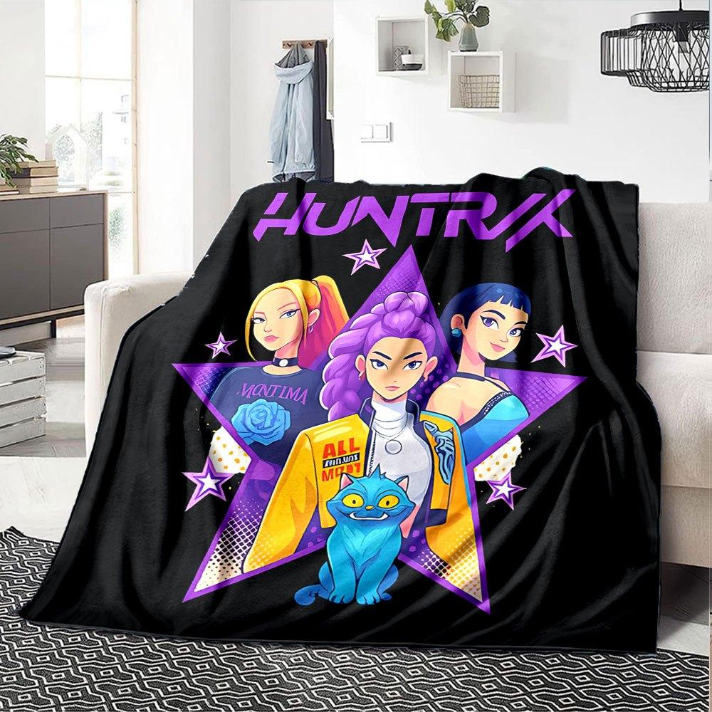 1pc hunter x (1) Blanket Soft Warm Throw for Home