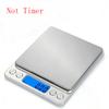 Kitchen Food Scale LED Digital Electronic Scale Precision Coffee Scale with Timer Household Baking Scale 3KG/0.1g
