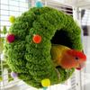 Уютный дизайн Гнездо для домашних птиц Ручной работы Мягкий домик для попугаев Легко установить Удобный домик для разведения корелл Использование в вольере