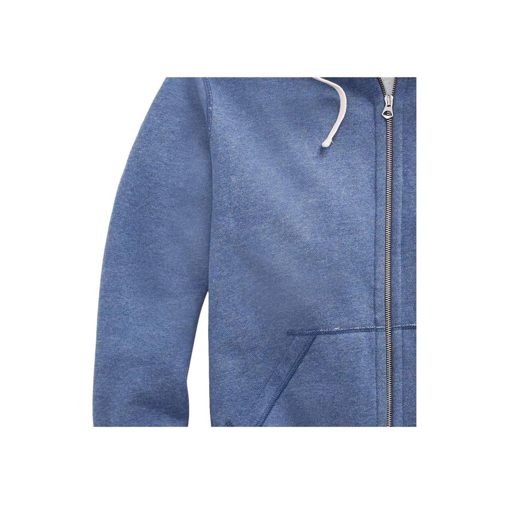 Polo Ralph Lauren FW22 Solid Color Hooded Zip-Up Sweatshirt Men Sweatshirt Fog-Blue 710625887-019