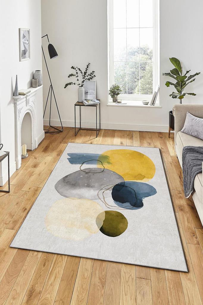 Современный домашний ковер с 3D-печатью, декоративный специальный дизайн, моющийся, нескользящий, устойчивый к пятнам мягкий коврик для спальни, гостиной