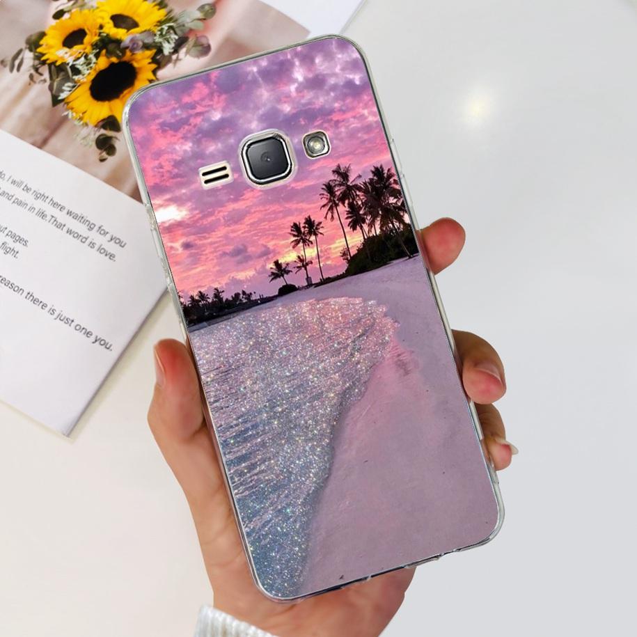 Чехол для Samsung J1 2016 SM-J120F Чехол Модный Мраморный Цветочный Мягкий Силиконовый Чехол для Телефона Для Samsung J1 Mini J105F J 1 2016 Funda