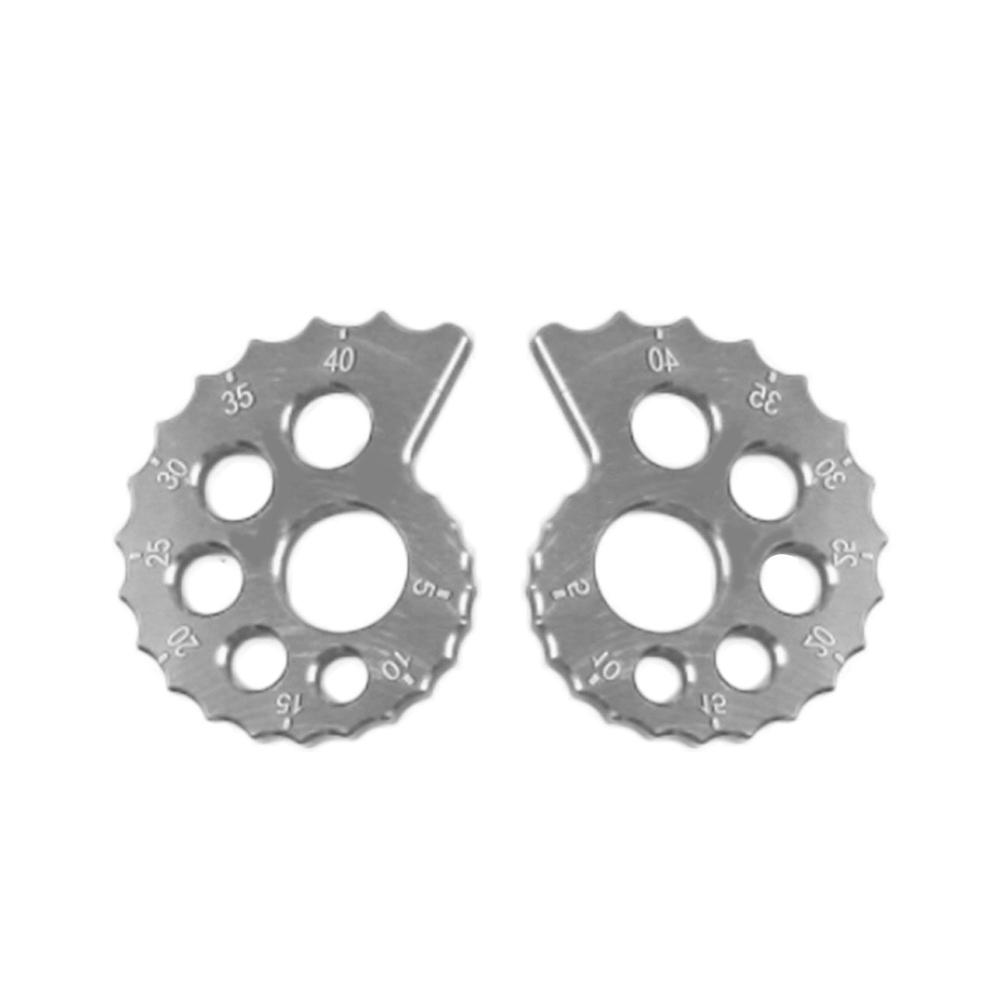 2 шт. детали для мотоцикла регулятор цепи мотоцикла с ЧПУ