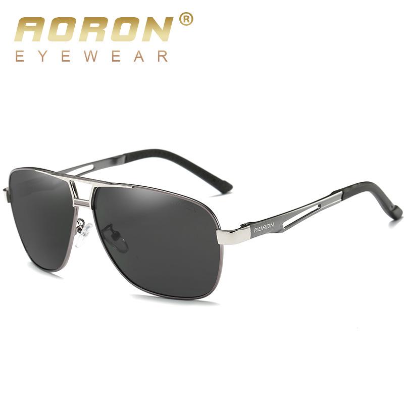 aoron Glasses New Men's Polarized Sunglasses High Definition Polarized Sunglasses Driving Glasses