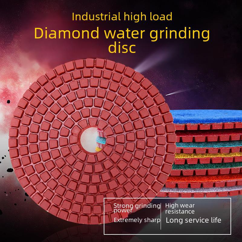 Листы для полировки камня и плитки для угловых шлифовальных машин, 80–100 мм, идеально подходят для реставрации мрамора и гранита.