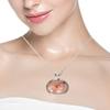 Sunstone Gemstone Mother's Day Ethnic Handmade Silver Jewelry Necklace 20 In