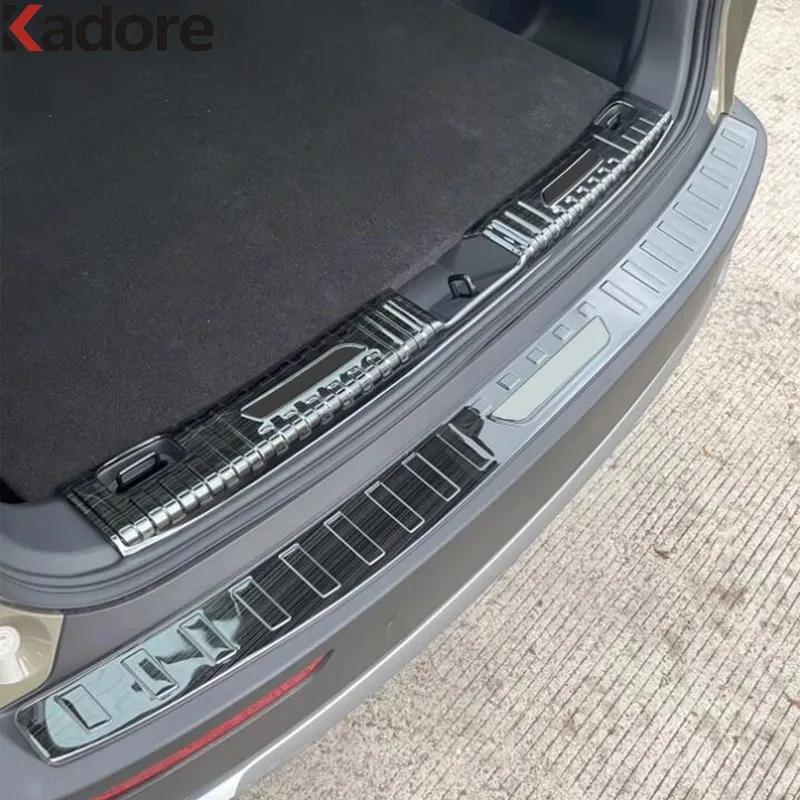 Rear Trunk Bumper Cover Trim For Mazda CX-50 CX50 2024 Steel Car Tailgate Door Sill Plate Protector Guards Accessories