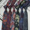 Tie Men'S Formal Wear Business Gentleman Retro Pattern British Style 8Cm Hand-Made Work Professional Wear